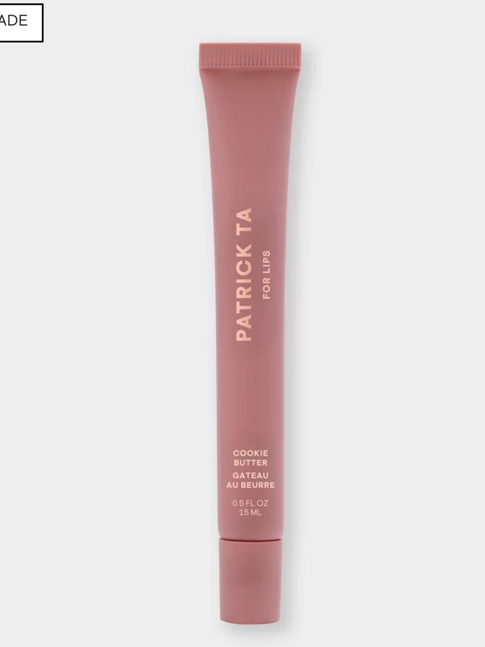 Patrick Ta Major Moisture Smoothing Lip Balm — Cookie Butter